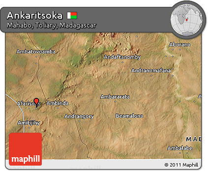 Satellite 3D Map of Ankaritsoka