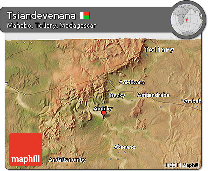 Satellite 3D Map of Tsiandevenana