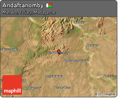 Satellite 3D Map of Andaftanomby