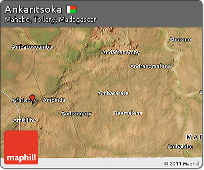 Satellite 3D Map of Ankaritsoka
