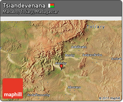 Satellite 3D Map of Tsiandevenana