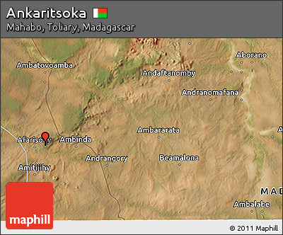 Satellite 3D Map of Ankaritsoka
