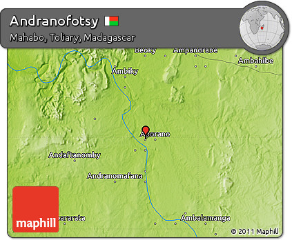 Physical Map of Andranofotsy