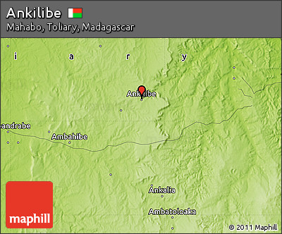 Physical Map of Ankilibe