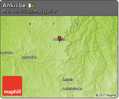 Physical Map of Ankilibe