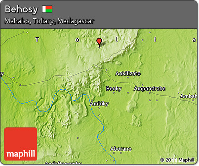 Physical Map of Behosy