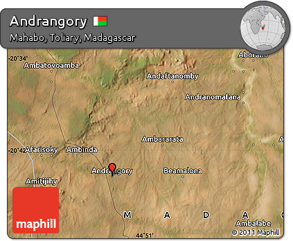 Satellite Map of Andrangory