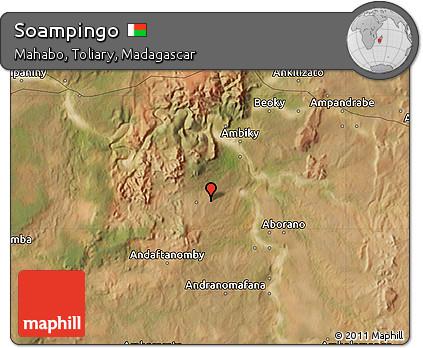Satellite Map of Soampingo