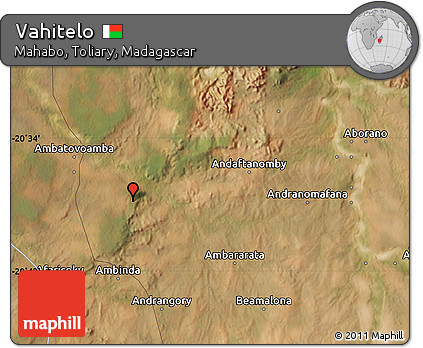 Satellite Map of Vahitelo