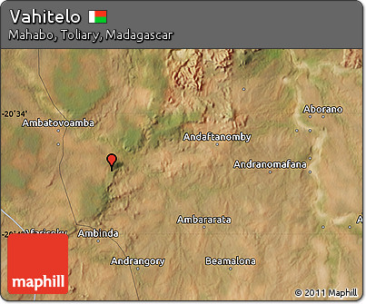 Satellite Map of Vahitelo