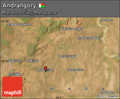 Satellite Map of Andrangory