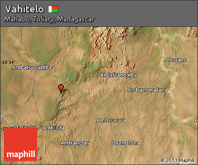 Satellite Map of Vahitelo