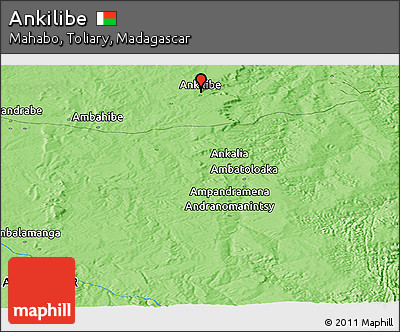 Political Panoramic Map of Ankilibe