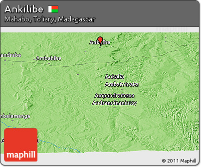 Political Panoramic Map of Ankilibe