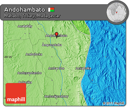 Political Map of Andohambato