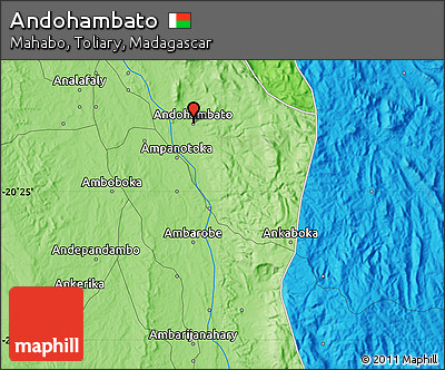 Political Map of Andohambato