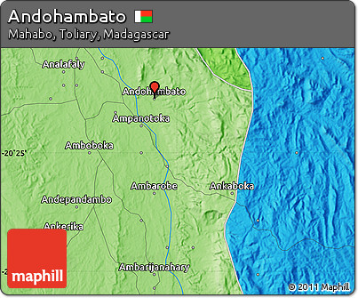 Political Map of Andohambato