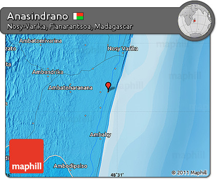 Political Map of Anasindrano