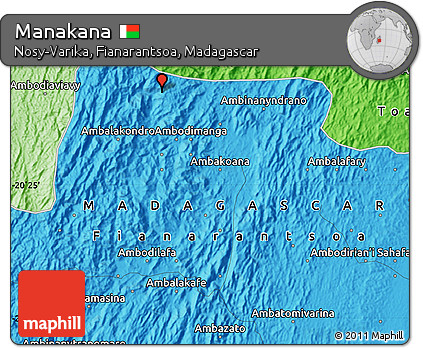 Political Map of Manakana