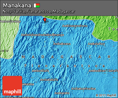 Political Map of Manakana