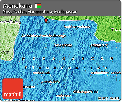 Political Map of Manakana