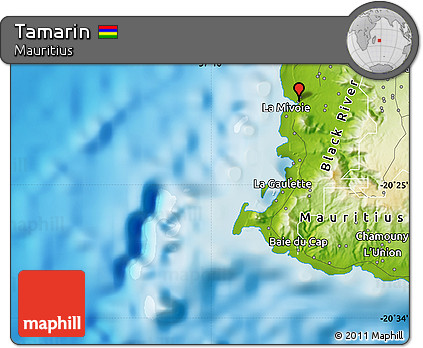 Physical Map of Tamarin