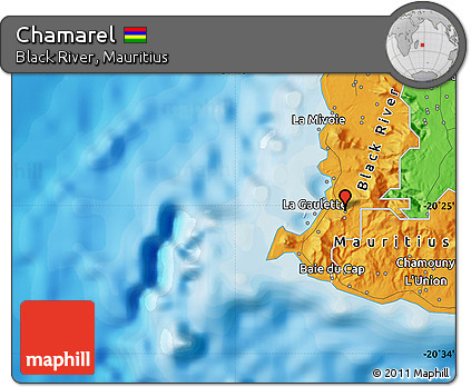 Political Map of Chamarel