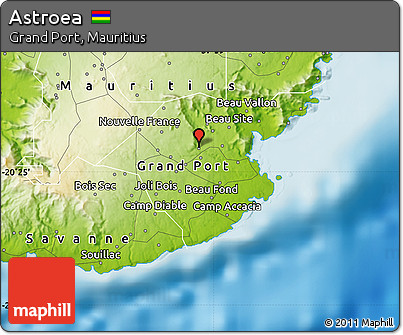 Physical Map of Astroea