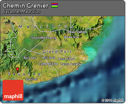 Satellite Map of Chemin Grenier