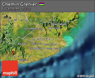 Satellite Map of Chemin Grenier