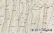 Shaded Relief Map of the area around 20° 32' 59" S, 63° 40' 30" W