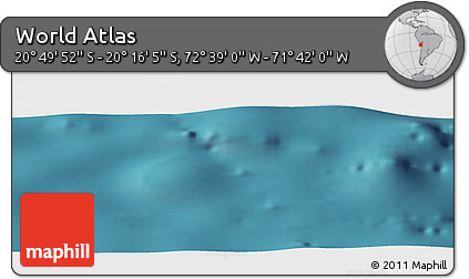 Satellite Panoramic Map of the Area around 20° 32' 59" S, 72° 10' 30" W