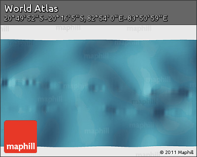 Satellite 3D Map of the Area around 20° 32' 59" S, 83° 22' 30" E