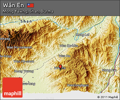 Physical 3D Map of Wān En