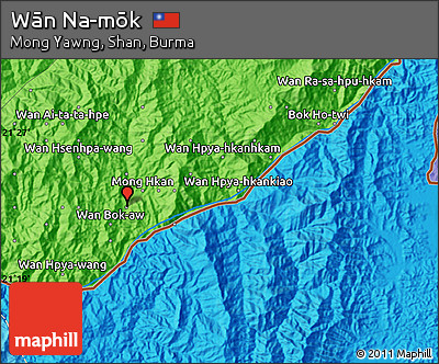 Political Map of Wān Na-mōk