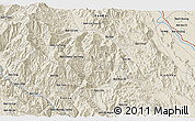 Shaded Relief 3D Map of An Chang