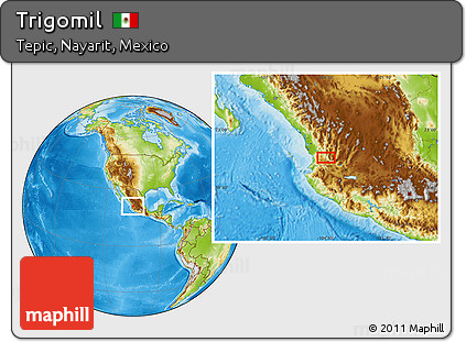 Physical Location Map of Trigomil