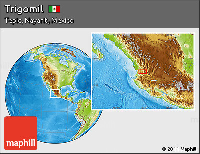 Physical Location Map of Trigomil