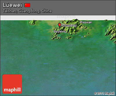 Satellite 3D Map of Lüewei