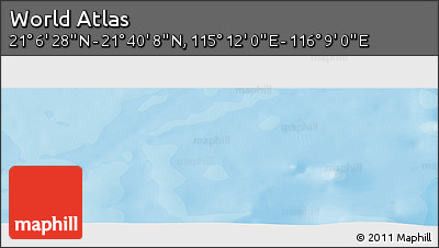 Political Panoramic Map of the Area around 21° 23' 18" N, 115° 40' 30" E