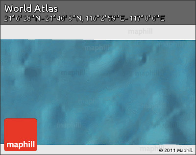Satellite 3D Map of the Area around 21° 23' 18" N, 116° 31' 30" E