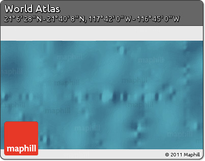 Satellite 3D Map of the Area around 21° 23' 18" N, 117° 13' 29" W