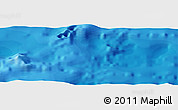 Political Panoramic Map of the area around 21° 23' 18" N, 136° 55' 30" E