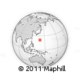 Outline Map of the Area around 21° 23' 18" N, 139° 28' 29" E, rectangular outline