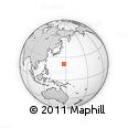 Outline Map of the Area around 21° 23' 18" N, 147° 7' 30" E, rectangular outline