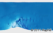 Physical 3D Map of the area around 21° 23' 18" N, 166° 40' 30" E