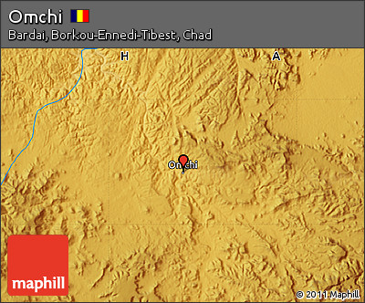 Physical Map of Omchi