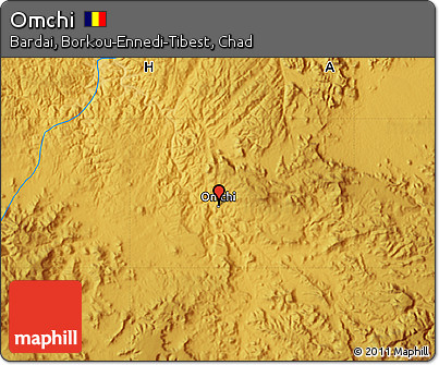 Physical Map of Omchi