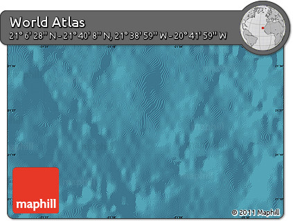 Satellite Map of the Area around 21° 23' 18" N, 21° 10' 29" W