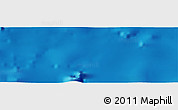 Shaded Relief Panoramic Map of the area around 21° 23' 18" N, 27° 58' 30" W